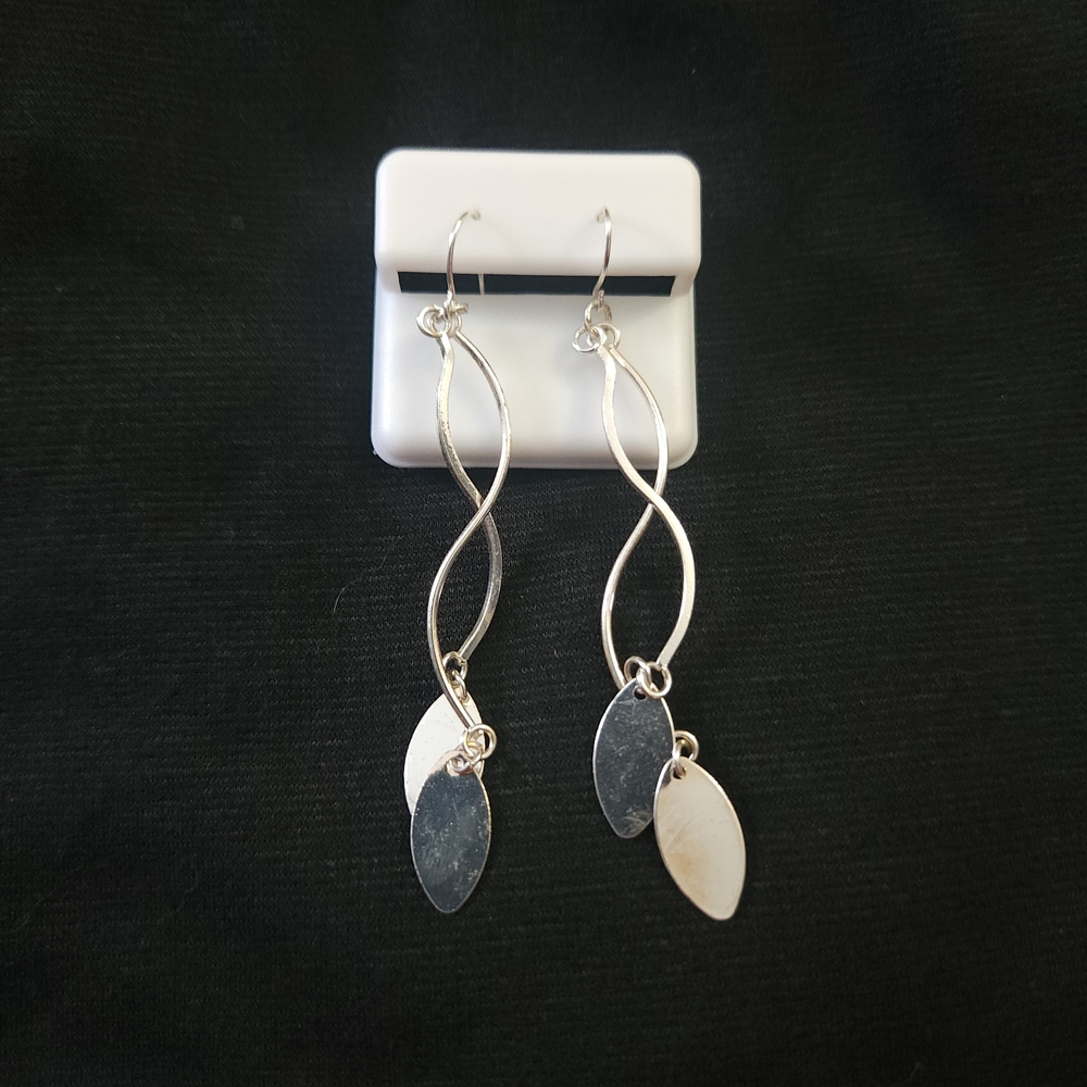 Elegant Silver Dangle Earrings
